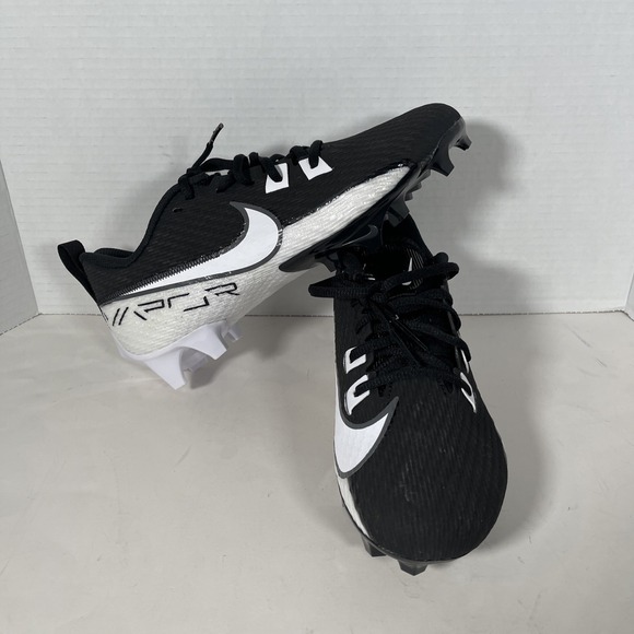 NIKE VAPOR EDGE SPEED 360 2 "FOOTBALL CLEATS" BLACK-WHITE SZ 8‎ [DA5455-001] - Picture 1 of 5